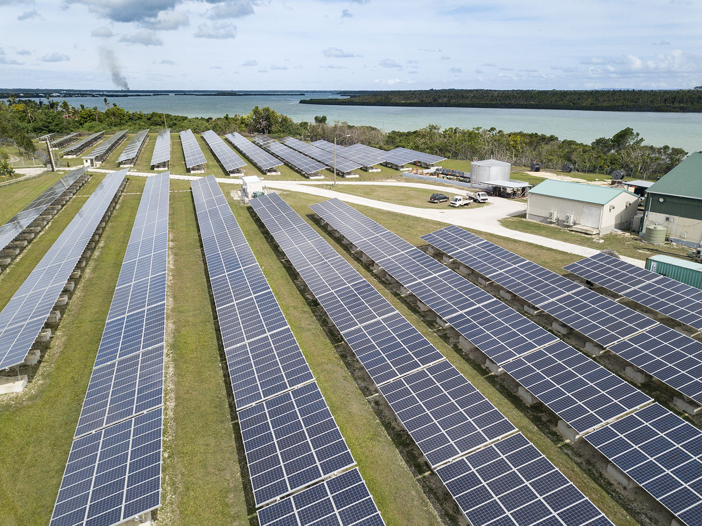 race for water tonga solar panel