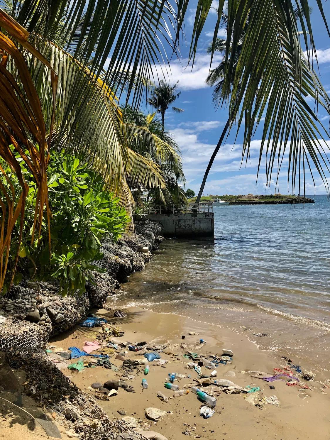 salomon island race for water plastic pollution