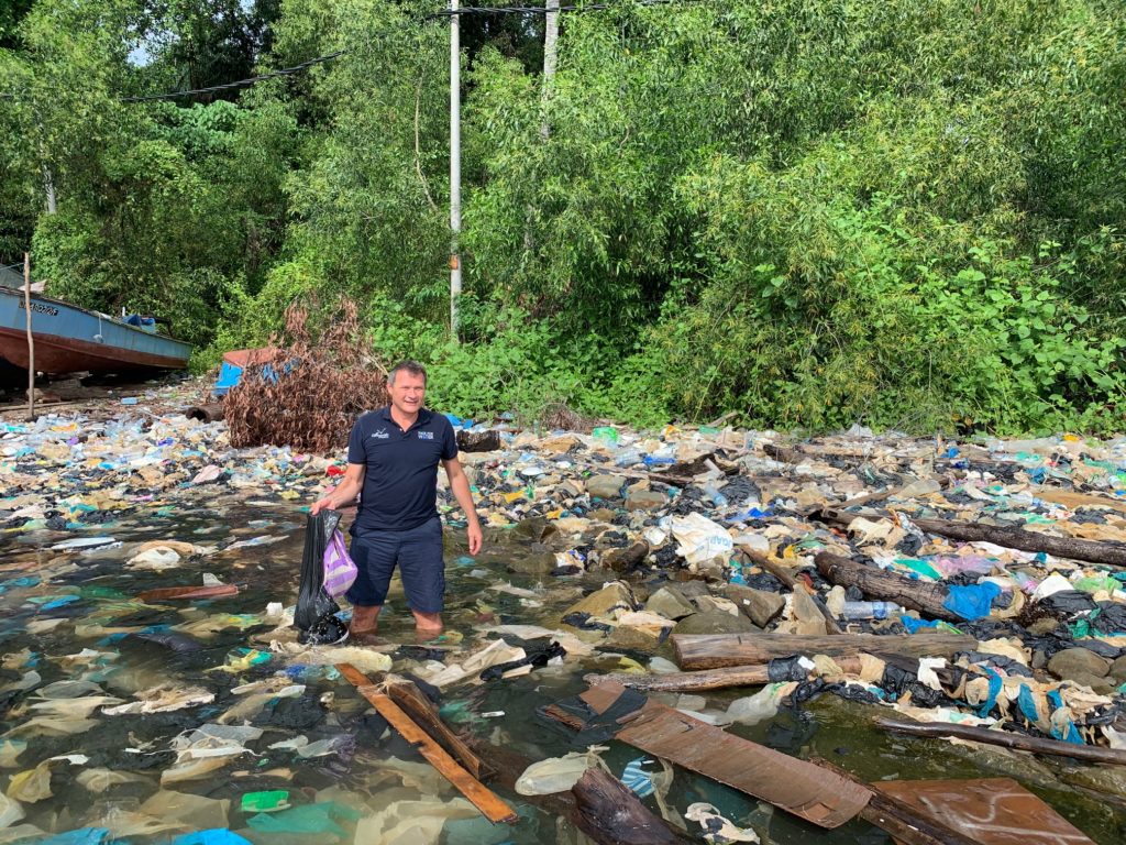 kota kinabalu race for water plastic pollution